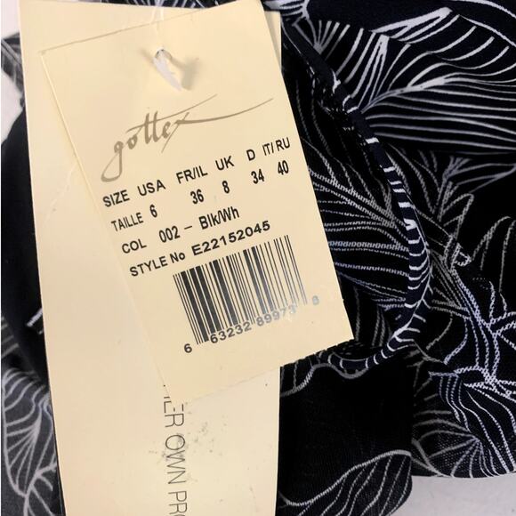 Profile by Gottex Women's SIZE 6 Soiree Bandeau Strapless Flyaway One Pi… - Picture 5 of 7